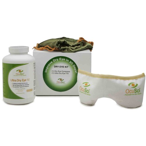Formulated for Dry Eyes Mini-softgels of Ultra Pure Omega-3, Lutein, Zeaxanthin, Vitamins B12 and D3 (150 Half-Sized softgels) (1 Month Supply (500mg softgel))