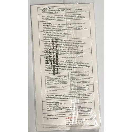 IOSAT Potassium Iodide 14 Tablets