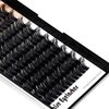 Dedila 120 Pcs Handmade D Curl Makeup Clusters Eye lashes Extensions Mixed 10-12-14-16mm/12-14-16mm/14-16-18mm D Curl Soft and Lightweight Individual false eyelashes Wide Stem (Mixed 14-16-18mm)