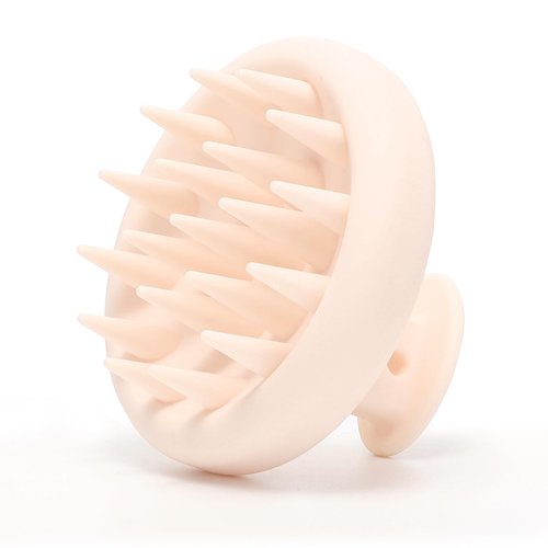 BEAUTLOHAS. One-Piece Silicone Scalp Massage Brush, Scalp Scrubber with Soft Silicone Scalp Massage Deep Cleansing, Relaxation & Hair Growth Soft, Durable, Gentle on Scalp,Wet Dry Hair Massager Brush