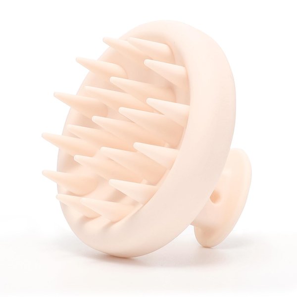 BEAUTLOHAS. One-Piece Silicone Scalp Massage Brush, Scalp Scrubber with Soft Silicone Scalp Massage Deep Cleansing, Relaxation & Hair Growth Soft, Durable, Gentle on Scalp,Wet Dry Hair Massager Brush