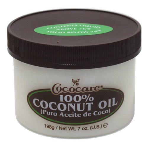 Cococare 100% Coconut Oil 7 Ounce Jar (207ml) (3 Pack)