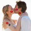 Kiss Tattoos Temporary Lip Tattoo Stickers Valentines Day Decor Sexy Fake Tattoos Gifts Party Supplies