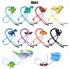ZXSWEET 8 PCS Kids Glasses Strap Adjustable Dinosaur Anti-slip Eyeglass Straps for Boys Girls Multicolor