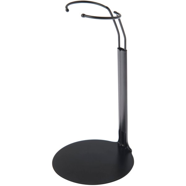 Plymor DSP-5175B Black Adjustable Doll Stand, fits 10, 11, and 12 inch Dolls or Action Figures, Waist is 1.75 to 2.25 inches Wide, 5 to 6 inches Around