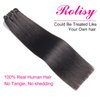 Full Head Straight Human Hair Clip ins for Black Women 14 Inch 180g Soft Brazilian Straight Hair Clip In Hair Extensions Thick Ends Natural Color 10Pcs/Set with 32 clips