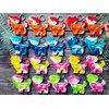 Roaqua 20 Packs Bulk Dogs Backpack Keychain Mini pop Fidget summer Students Party Favors,Students Bubble Prize for Kids， boy and Little Girl