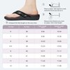 MEGNYA Comfortable Orthopeic Flip Flops for Women, Best Plantar Fasciitis Sandals for Flat Feet with Arch Support, Thong Sandals for walking Beach black Black Size 8