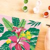 Ravensburger CreArt Tropical Plants Paint by Numbers Kit for Adults - 23518 - Painting Arts and Crafts for Ages 12 and Up