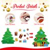 Funrous 48 Pcs Christmas Crafts Kits for Kids, Christmas Arts and Crafts DIY Christmas Ornaments Kit Make Your Own Christmas Craft Projects for Kids Ages 3 4 5 6 8 12