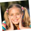 14 Pcs Double Ball Hair Ties for Girl Ball Hair Ropes Hair Tie for Little Girl Elastic Hair Ties Girl Ball Hair Rope Girl Elastic Hair Tie Girl Elastic Ponytail Holder
