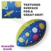 Crocodile Creek Kids Football, 8 inch for Ages 3 Years and Up, Textured Surface for Gripping, Ships Inflated, Solar System