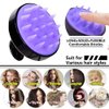 MCIGICM Hair Scalp Massager Shampoo Brush: 2 Pack Wet and Dry Hair Scalp Brush Soft Silicone Head Scrubber Dandruff Brush for Women Men or Pets