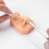 Ultrassist Soft Silicone Nose Model for Practicing Suture, Silicone Flexible Model for Jewelry Display, Rubber Nose for Teaching Instructions