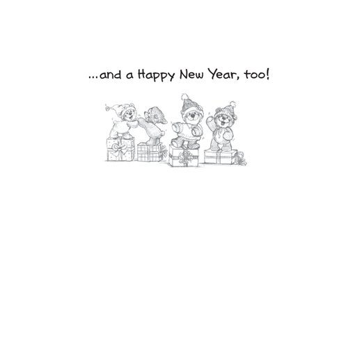 Suzy's Zoo Christmas Cards, Teddy Bear's Christmas 10919