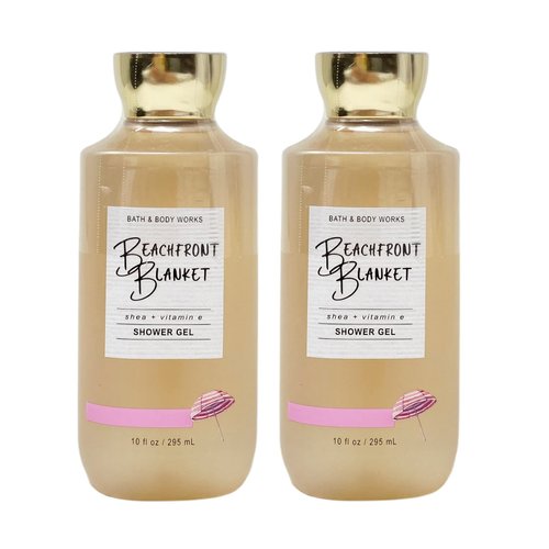 Bath & Body Works Beachfront Blanket - 2 - Pack Shower Gel Set - Full Size
