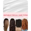 4-In-1 Styling Cream, Hair Styling Cream for Slick Back Hair, Anti Frizz Hair Cream for Smooth & Soft, Add Shine Curl Defining Cream, Non-greasy Hair Cream for Curly, Frizzy, Dry Hair, Travel Size