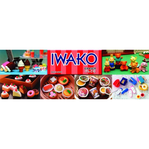 Iwako Japanese Foods Eraser Set (38336)