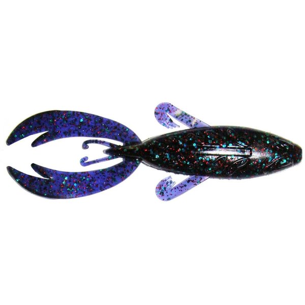 Big Bite Baits 4-Inch Rojas Fighting Frog Lures-Pack of 7 (June Bug Red)