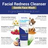 TriDerma Facial Redness Cleanser Face Wash, Gentle Cleansing for Red, Sensitive Skin 4.2 Ounces