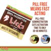Licks Pill-Free Dog Multivitamin - Dog Supplement with Vitamin C, D, and Calcium - Multivitamin Pet Supplies - Gel Packets - 30 Use