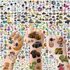 60 Sheets 999+ Groovy Cartoon Temporary Tattoos For Kids Boys Girls, Construction Excavator Cars Dinosaur Space Pirate Shark Animal Fake Tattoo Sticker, Goodie Bags Stuffers Birthday Party Supplies