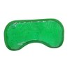 Eye See Plush Gel Eye Mask for Puffy Eyes, Green - Cold Eye mask to Treat Dark Circles, Sinuses, Dry Eyes, and for Allergy Relief - Microwave Safe for Heat Therapy