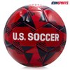 Icon Sports Official Licensed U.S. Soccer Ball - Red Prism
