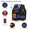 Taiker Compatible with Nerf Vest Kit, 2 Pack Tactical Vest for Nerf Gun, N-Strike Elite Jacket for Boys, Girls