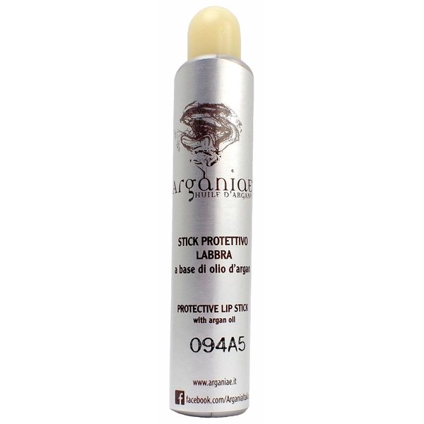 Arganiae Protective Lip Balm Stick with Argan Oil 50 ml - with Vitamins A and E and Shea Butter
