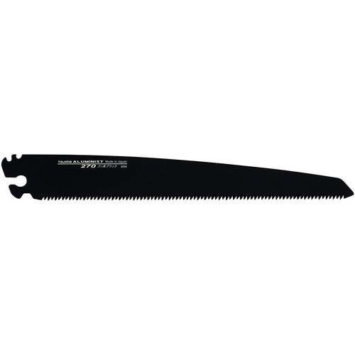 TAJIMA Pull-Stroke Saw - 270 mm x 9 TPI Fluoro-Coat Japanese Flush Cut Hand Saw with Premium Fluro-Coating & Triple-Edge Cutting Teeth - ALB-A270