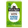 Once Again Organic Creamy Almond Butter - 1.15oz Squeeze Packs, 10 Count - Roasted - Salt Free, Unsweetened - USDA Organic, Gluten Free Certified, Peanut Free, Vegan, Kosher, Paleo