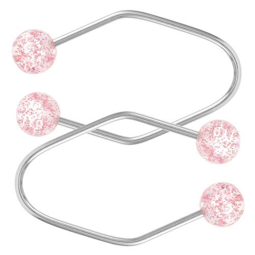 2pcs Dimple Trainer Dimple Smile Maker Dimple Exerciser Dimples Shaper Dimple Shaper Exercise Lips Trainer Facial Massager Tool Face Dimples Trainer Man-made Pearl Former Sports