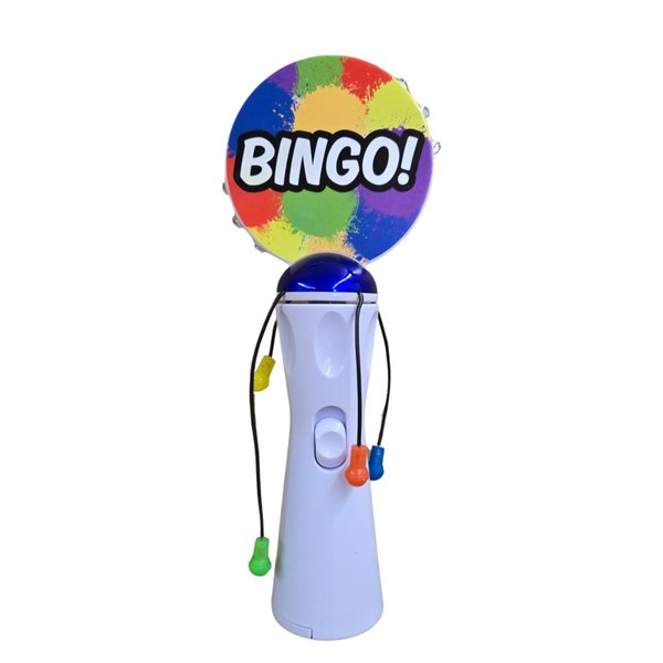 Bingo Spinner Wand- Spins & Lights up- Perfect Bingo Gift- Bingo Accessory- Hold up to be Seen! (Splatter)