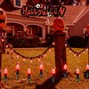 Cbebew 38Ft Halloween Pathway Lights, C9 Flickering Flame String Lights with Stakes, Waterproof Patio String Lights with 25 Flicker Light Bulbs for Lawn Garden Walkway Party Halloween Decoration