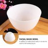 EXCEART Face Mask Mixing Bowl 3Pcs Silicone Facial Mask Mixing Bowls DIY Facemask Mixing Mask Other Skincare Product Mixing Bowls