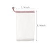 40PCS Exfoliating Soap Mesh Saver Pouch Bag and 3 PCS Transparent Hook and 5 PCS Transparent Spring Cord Plastic Lock for Shower Face Washing,Easy to Bubble and Store Small Soap