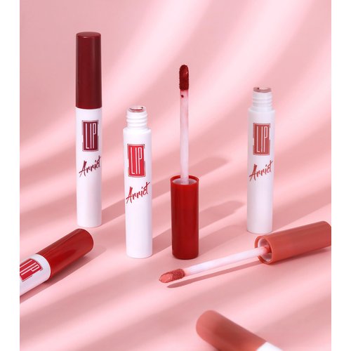 HUDABABY Matte Liquid Lipstick Lip Stain Set, Durable non stick cup waterproof, Long Lasting 24 horas Permanent Lipsticks (6 Colors -B)