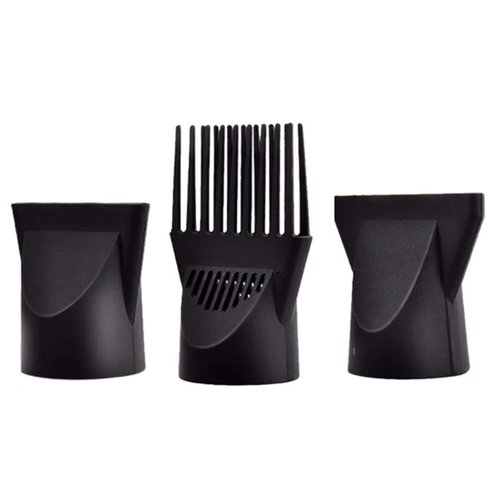 XINGZI 1Set 3PCS (Non-Universal) Professional Plastic Salon Hair Dryer Nozzle Comb Brush Attachment Concentrator Hairdressing Salon Styling Tool Special for Outer Diameter 4.5cm