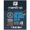 MENFIRST - Gray Darkening Beard Balm - Leave-in Conditioner - Works on Sensitive Skin - Gradually Reduces White or Gray hair Infused with Keratine, Collagen and Vitamin E. - Natural Looking Results