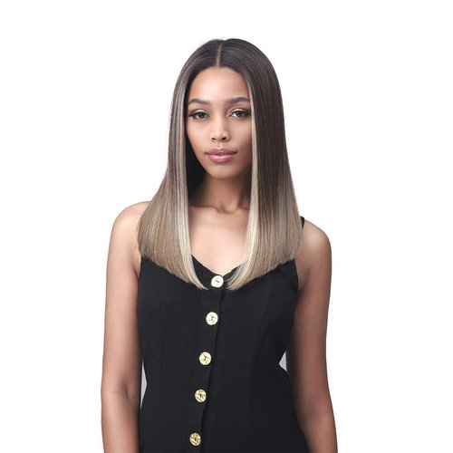 BOBBI BOSS 13X4 HD Lace Front Long Straight Wigs for women - MLF239 NARINDA, Medium Length Synthetic Hair with Natural Baby Hair, Looking Heat Resistant (TT1BF.HBL)