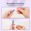 TOUCHBeauty Nose Hair Trimmer for Women: Facial Hair Remover Battery Powered - Hair Trimmer for Nose, Ear, Neckline, Eyebrow
