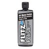 Flitz Multi-Purpose Polish and Cleaner Liquid for Metal, Plastic, Fiberglass, Aluminum, Jewelry, Sterling Silver: Great for Headlight Restoration + Rust Remover, Made in the USA