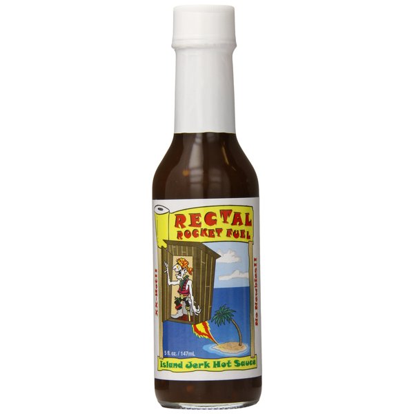 Rectal Rocket Fuel Island Jerk Hot Sauce, 5 Ounce