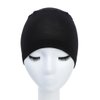Kinglovestar Bamboo Wigs Cap for Women Bald Cap Soft Breathable Wigs Grip Cap Elastic Wig Cap for Wigs Even Cancer Chemotherapy Patients (Black)