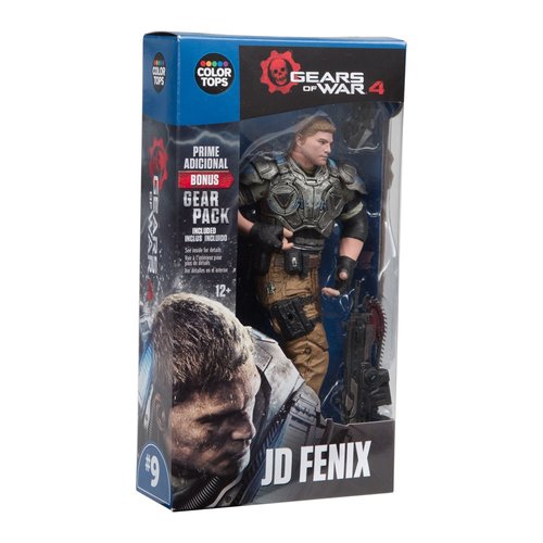 McFarlane Toys Gears of War 4 JD Fenix 7” Collectible Action Figure