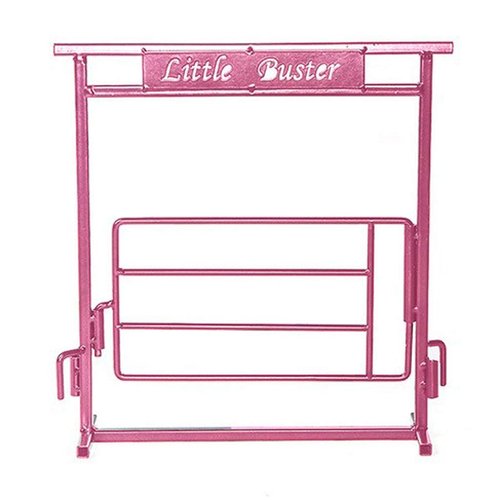 Little Busters Toys Ranch Entry Gate in Pink, 1/16th Scale