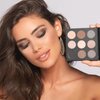 Pink Dust Smoked Eyeshadow Palette - 9 Colors High Pigmented Smokey Eye Shadow - Long Lasting Colorful Eyeshadow Palette Makeup with Frost, Satin, and Matte Shadows