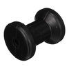 Seachoice Molded Spool Roller w/Plastic Sleeve, Black, Boat Trailer, 5 in. X 1/2 in.