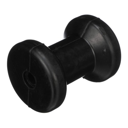Seachoice Molded Spool Roller w/Plastic Sleeve, Black, Boat Trailer, 5 in. X 1/2 in.